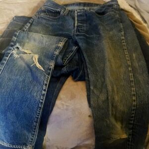 Genuine Vintage 60s Redline Levi's Strauss 501s Jeans size 30W 32 L (little "e")